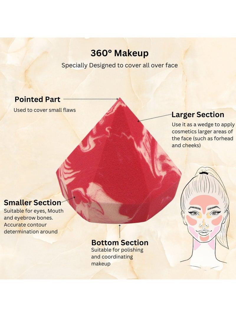 GLOR Valentines Special Glor Endless Charm Lipstick– Intense Long-Lasting Color, Luxurious Moisture, Ultra-Creamy Formula for Beautiful Lips-Raspberry Range + Eyeliner + 1 Beauty Blender + 1 Cosmetic Bag - Image 5